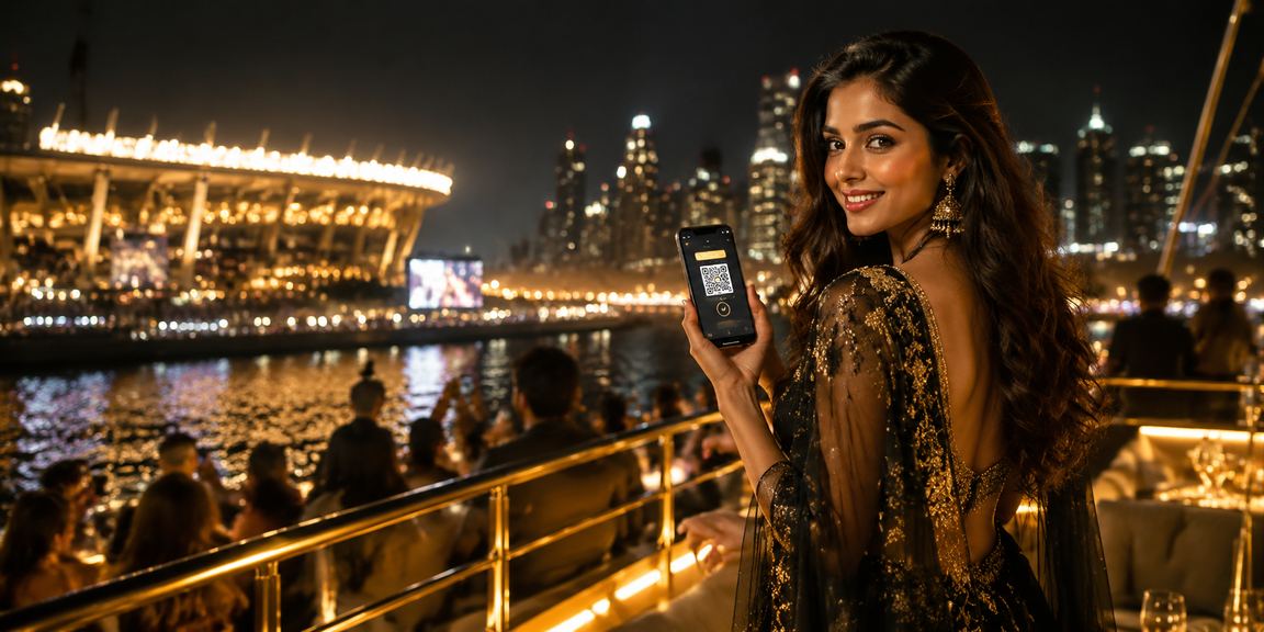 Mobile payment transaction in Delhi with gaming interface seen on phone